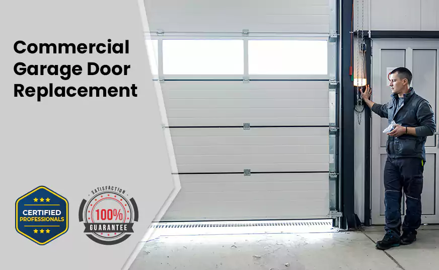 Commercial Garage Door Replacement in Wellington, CO