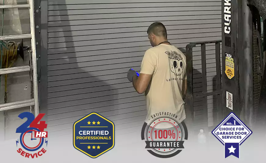 Garage Door Bottom Panel Repair in Wellington, CO