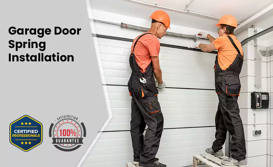 Garage Door Spring Installation in Wellington, CO