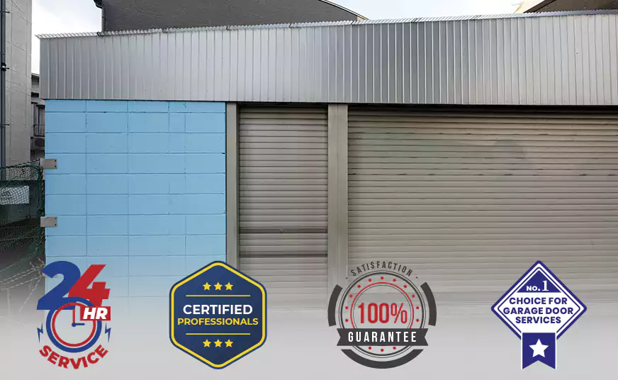 Commercial Metal Roll Up Garage Doors Installation in Wellington, CO