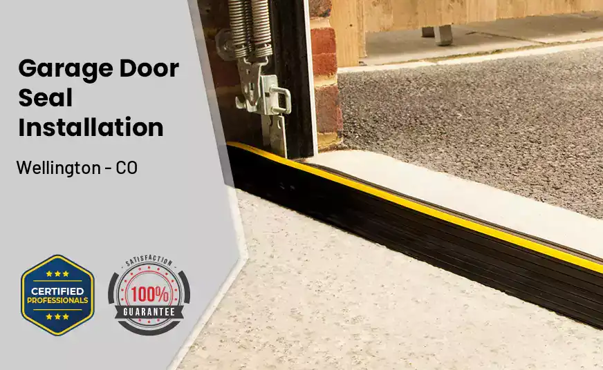 Garage Door Seal Installation  Wellington - CO 
